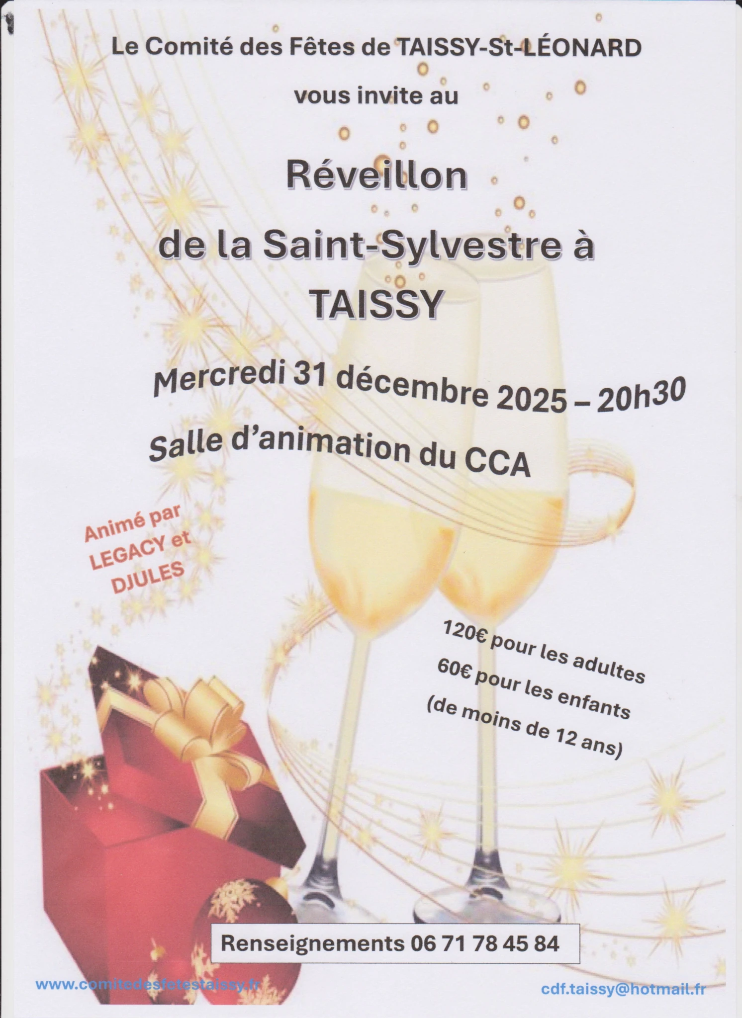 Affiche Saint Sylvestre