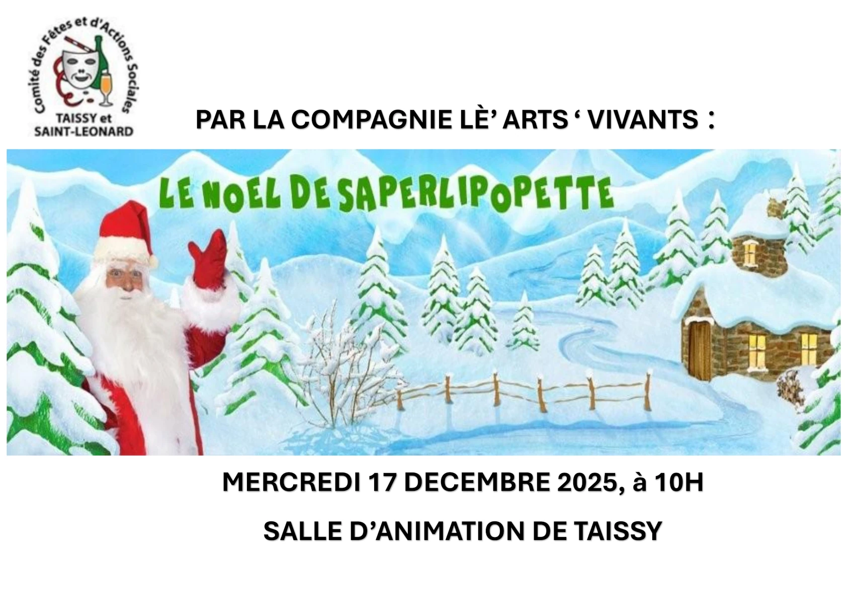 Affiche Saint Sylvestre